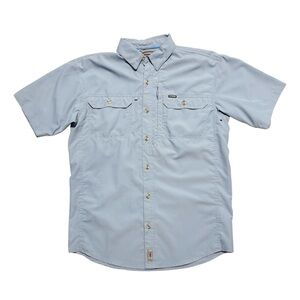 Men's Light Blue Short Sleeve Shirt